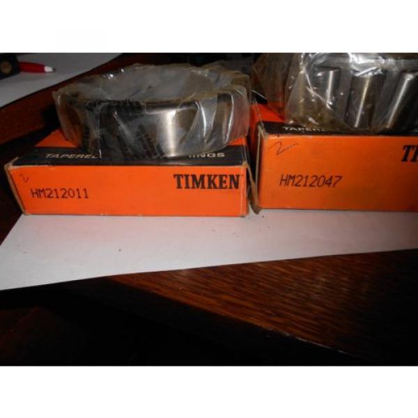 TIMKEN HM212047 / HM212011 Taper Roller Bearing Cone and Race cup Set #2 image
