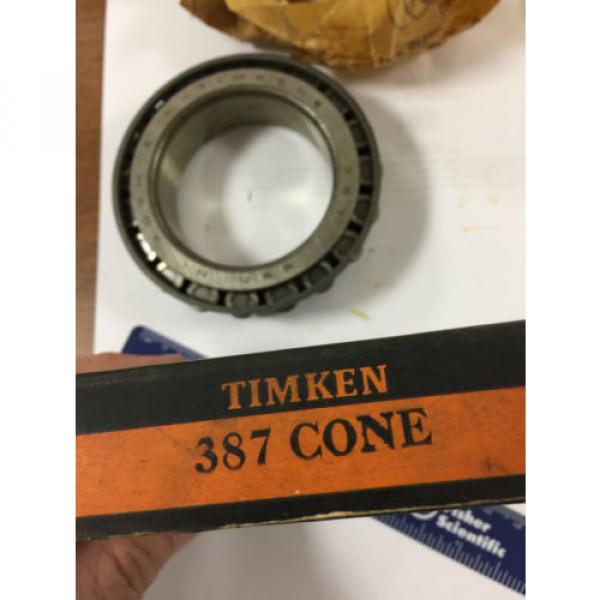 Timken Tapered Roller Bearing, Cone, 387 #3 image