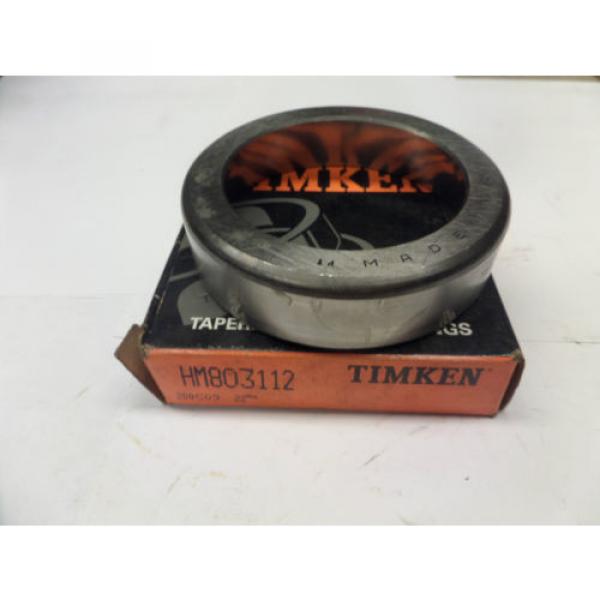Timken Tapered Roller Bearing Cup Race HM803112 New #1 image