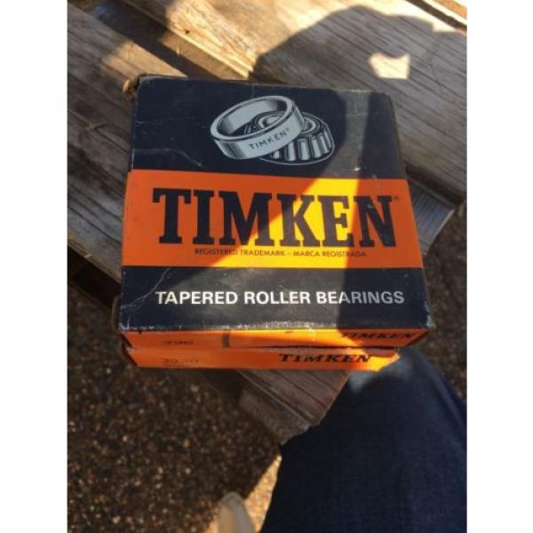 LOT OF 2 TIMKEN TAPERED ROLLER BEARING RACE 396 3920 #3 image