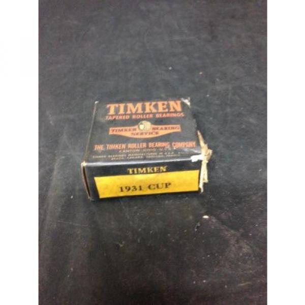 Timken Tapered Roller Bearing 1931 NOS #1 image
