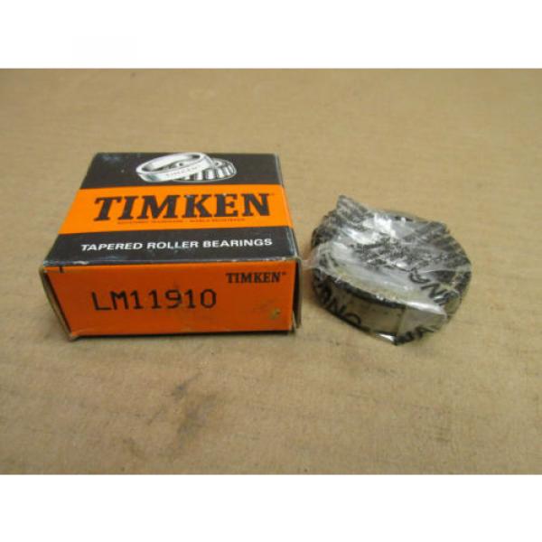 NIB TIMKEN LM11910 TAPERED ROLLER BEARING CUP/RACE LM 11910 1-25/32&#034; OD 0.475&#034; W #1 image