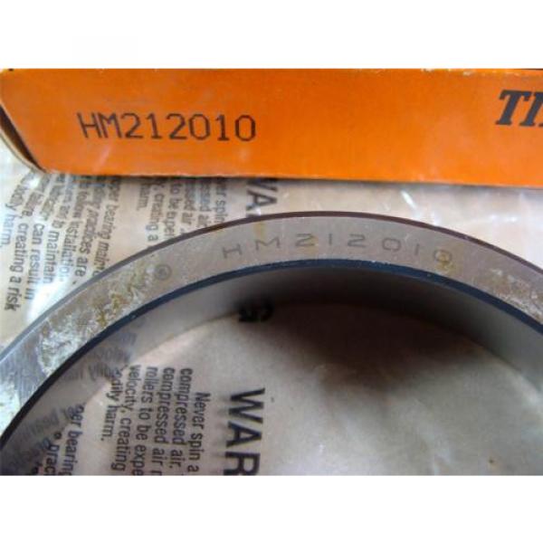 NEW Timken HM212010 Tapered Roller Bearing Outer Race Cup 4.8125&#034; OD 1.170&#034; Wide #2 image