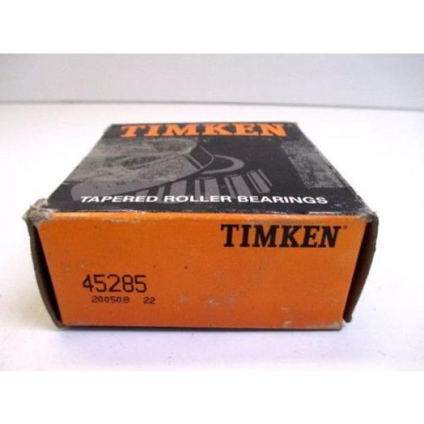 TIMKEN 45285 TAPERED ROLLER BEARING MANUFACTURING CONSTRUCTION NEW #1 image