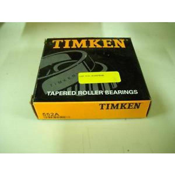 Timken Tapered Roller Bearing 552A 4.8750 OD 1.875 width #1 image