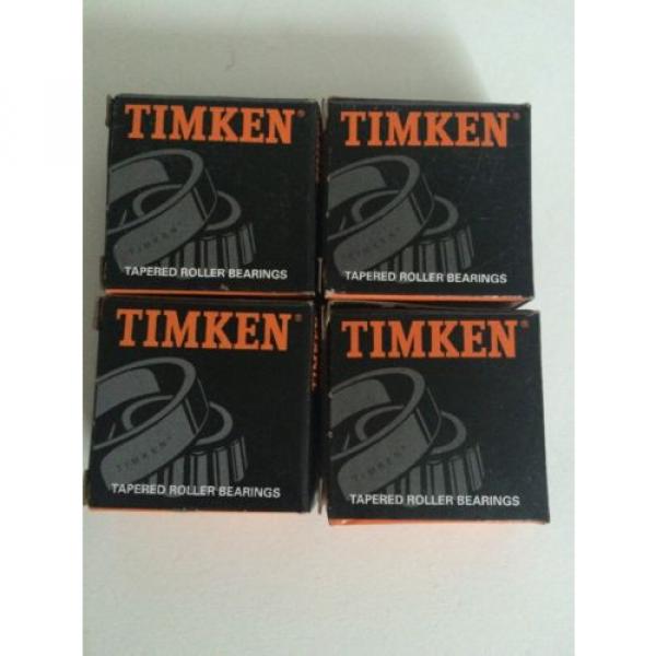 4 Pcs Timken 07000LA 902A1, Tapered Roller Bearing Cone #1 image