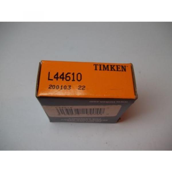 NIB TIMKEN TAPERED ROLLER BEARINGS MODEL # L44610 NEW OLD STOCK 200103 22 #2 image