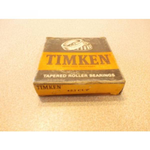 TIMKEN TAPERED ROLLER BEARING 453 CUP #1 image