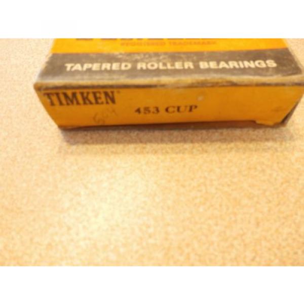 TIMKEN TAPERED ROLLER BEARING 453 CUP #2 image
