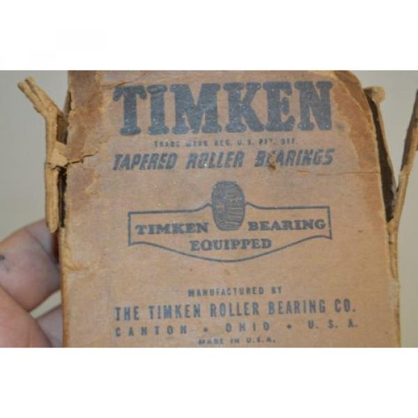 Nice Vintage Timken Co Tapered Roller Bearing Cone 3780 w/ Box Rare Excellent #5 image