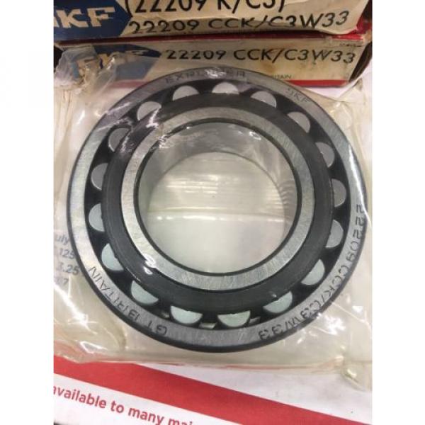 Skf 22209 Cck/C3W33 Spherical Roller Bearing - Tapered Bore #1 image