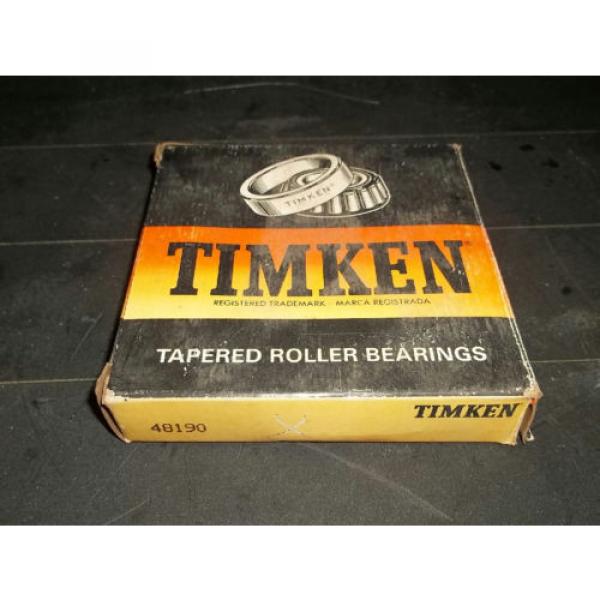 Timken 48190 Tapered Roller Bearing 4.2500&#034; Bore, NEW #1 image