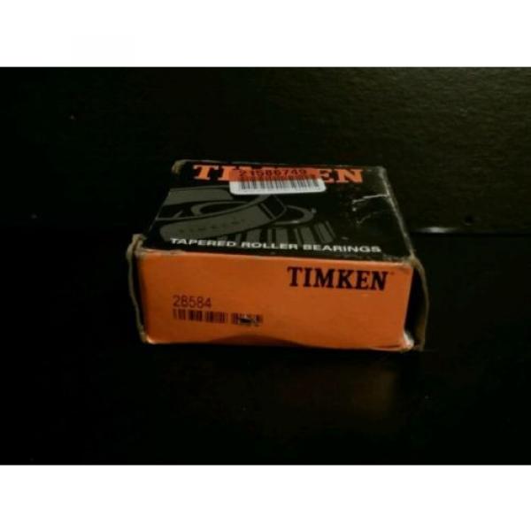 Timken Tapered Roller Bearing # 28584 New #1 image