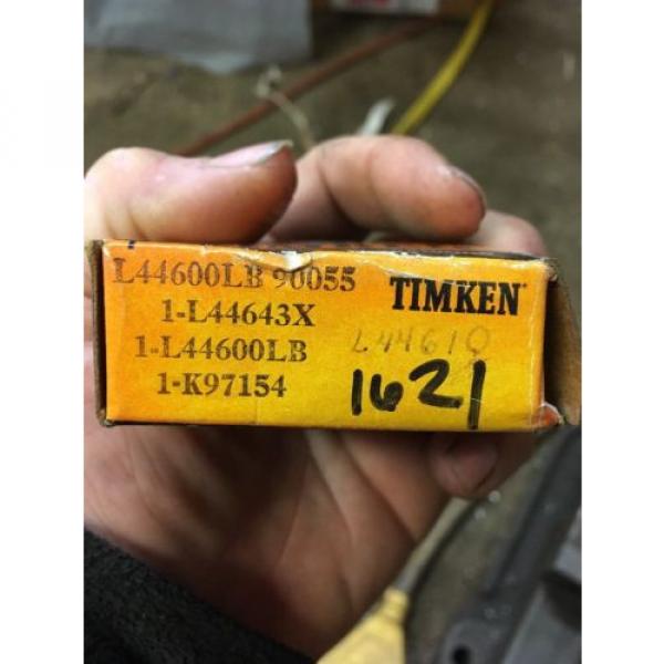 Timken L44600LB 90055 1- L44643X 1- L44600lb 1- K97154 Tapered  Roller Bearing #2 image