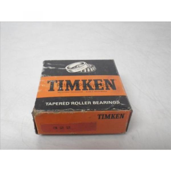 322 Timken Tapered Roller Bearing (New) #5 image