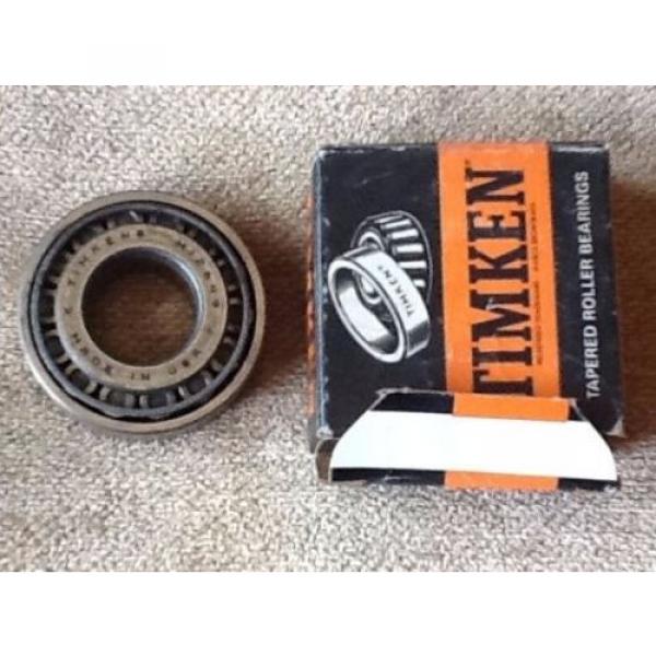 Timken Tapered Roller Bearings M12160 Made In USA With Original Box #1 image