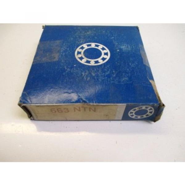 NTN 663 TAPERED ROLLER BEARING CONSTRUCTION MANUFACTURING NEW #1 image