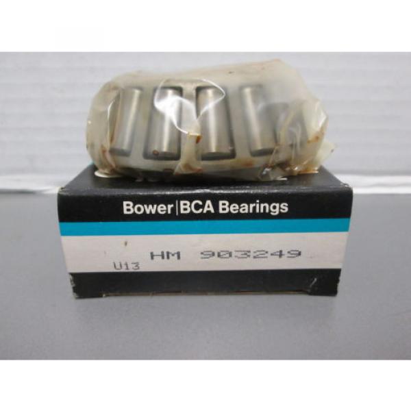 HM 903249 BOWER TAPERED ROLLER BEARING #1 image