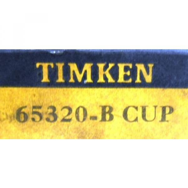 TIMKEN TAPERED ROLLER BEARING CUP 65320B, 63520-B, 4.5000&#034; OD, SINGLE CUP #2 image