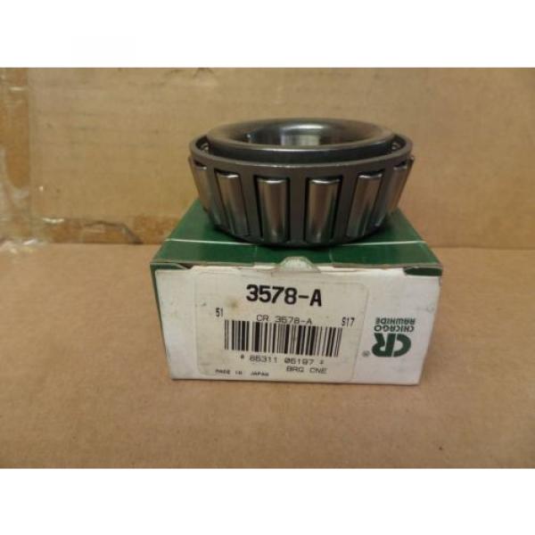 NTN Chicago Rawhide CR Tapered Roller Bearing Cone 4T-3578A 4T3578A 3578-A New #1 image