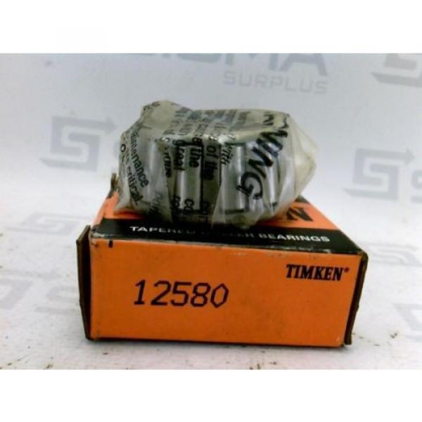 New! Timken 12580 Tapered Roller Bearing Cone #1 image