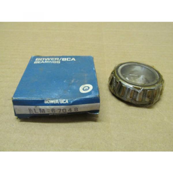 NIB Federal Mogul Bower BCA LM67048 Tapered Roller Bearing LM 67048 Cone SKF NEW #1 image