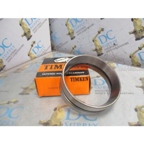 TIMKEN 42587D TAPERED DOUBLE CUP ROLLER BEARING NIB #1 image