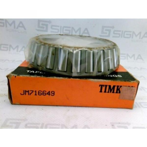 Timken JM716649 Tapered Roller Bearing Cone New #1 image