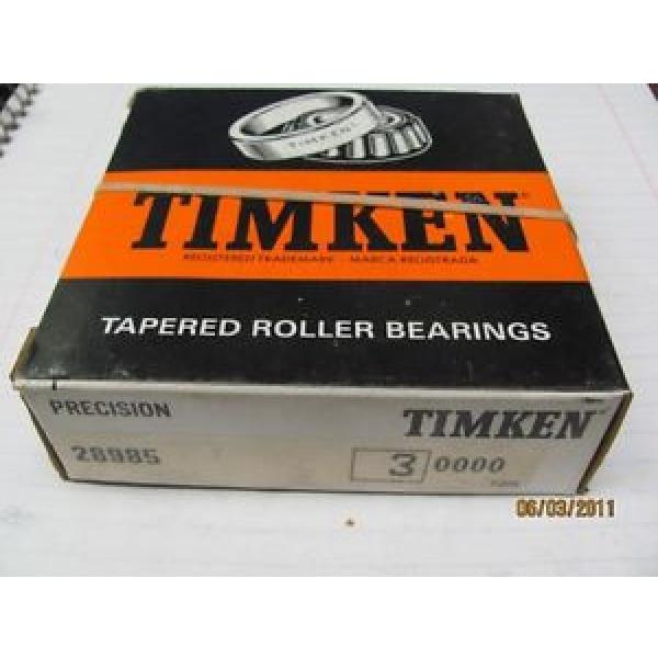 Timken Tapered Roller Bearing 28985 Class 3 Precision #1 image