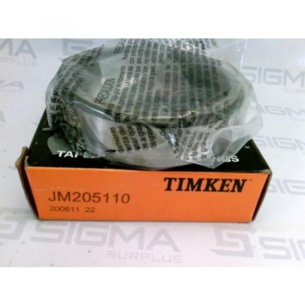 New! Timken JM205110 Tapered Roller Bearing #1 image