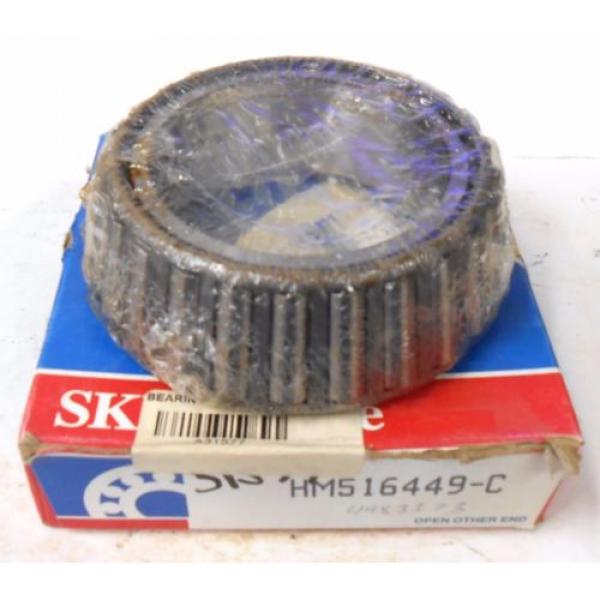 SKF TAPERED ROLLER BEARING CONE HM516449-C, 3.25&#034; ID, 1.5625&#034; WIDTH #1 image