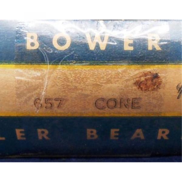 BOWER, TAPER ROLLER BEARING, 657 CONE, 2.8750&#034; BORE #2 image