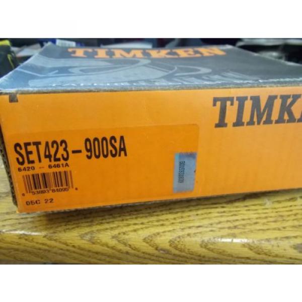 Timken Tapered Roller Bearing SET423-900SA NEW #2 image