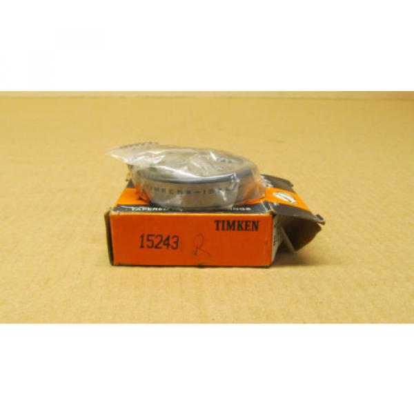 1 NIB TIMKEN 15243 TAPERED ROLLER BEARING CUP, OD: 2-7/16&#034;  Cup Width: 9/16&#034; #1 image