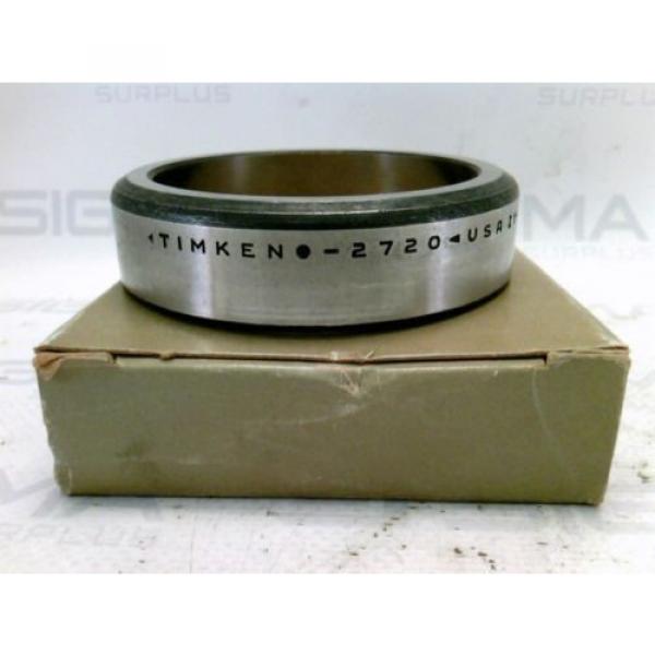 New! Timken 2720 Tapered Roller Bearing Cup #1 image