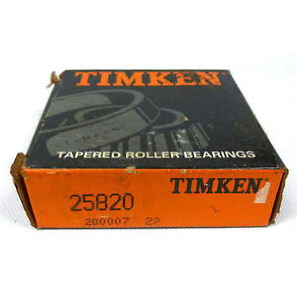 Timken 25820 Tapered Roller Bearing Outer Race Cup #1 image