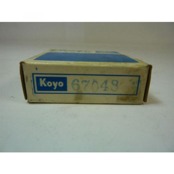 Koyo 67048 Tapered Roller Bearing Cone  #3 image