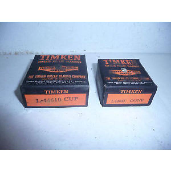 Timken L44643/L44610, Tapered Roller Bearing Cone and Cup Set #1 image