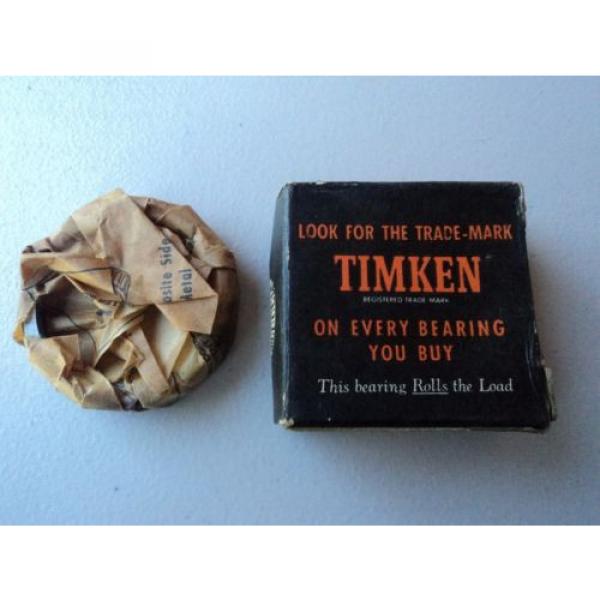 New Original Timken Tapered Roller Bearing LM-67010 Cup NOS #4 image