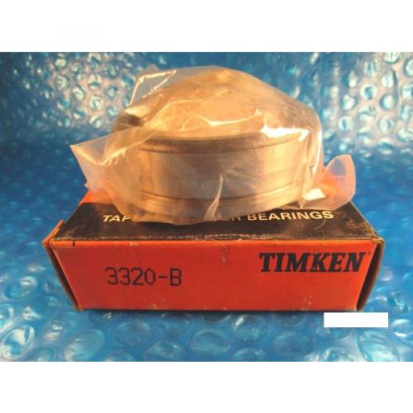 Timken 3320-B, Tapered Roller Bearing Single Cup with Flange #1 image