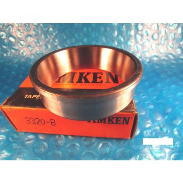 Timken 3320-B, Tapered Roller Bearing Single Cup with Flange #5 image