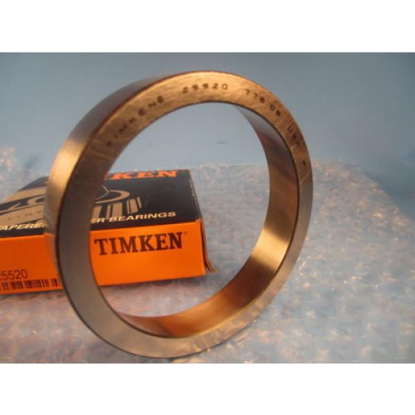 Timken 25520 Tapered Roller Bearing Cup #1 image
