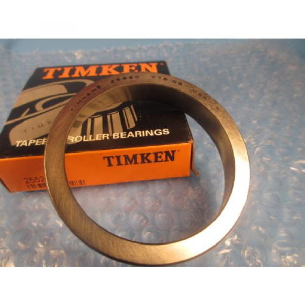 Timken 25520 Tapered Roller Bearing Cup #3 image