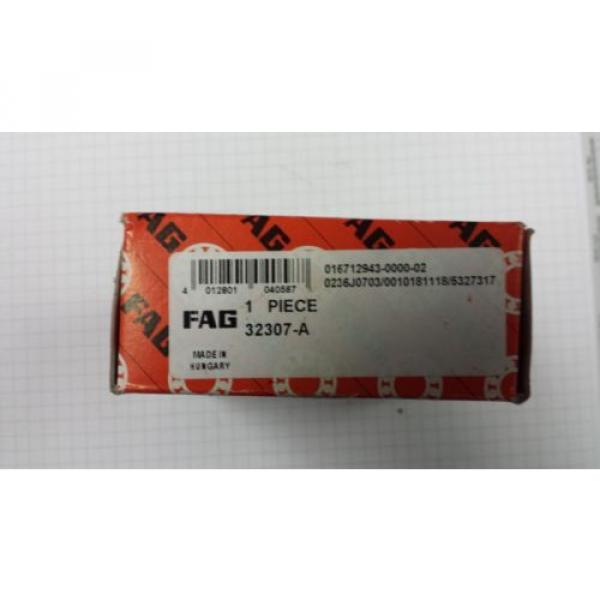 32307-A FAG Tapered Roller Bearing  Metric with Race #1 image