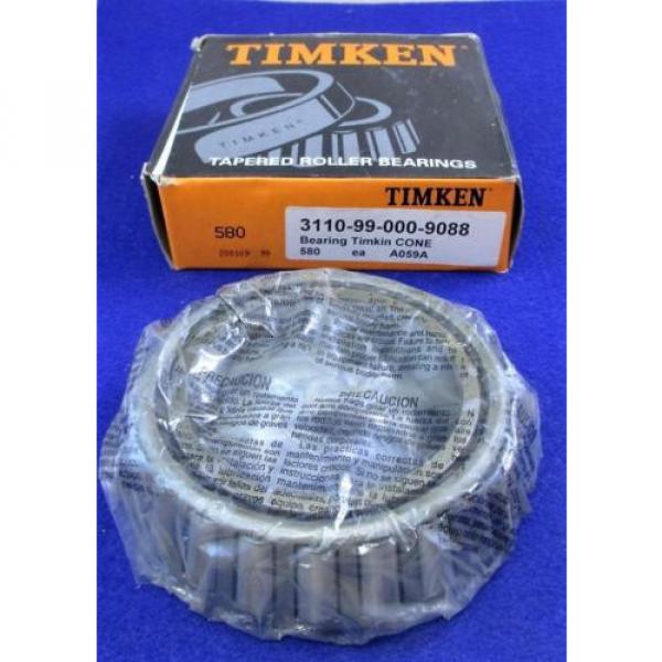 TIMKEN 580 Tapered Roller Bearing #1 image