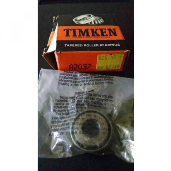 Timken  A-2037 Tapered Roller Bearing #1 image