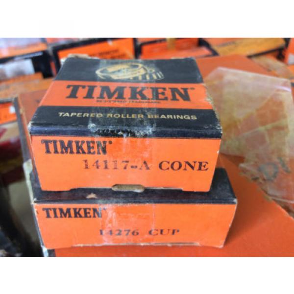 (1) Timken  14117A  and 14276, Tapered Roller Bearings - #2 image