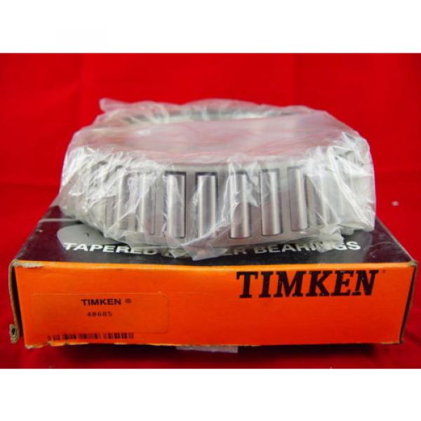 Timken 48685 Tapered Roller Bearing Single Cone Standard Tolerance Straight Bore #1 image
