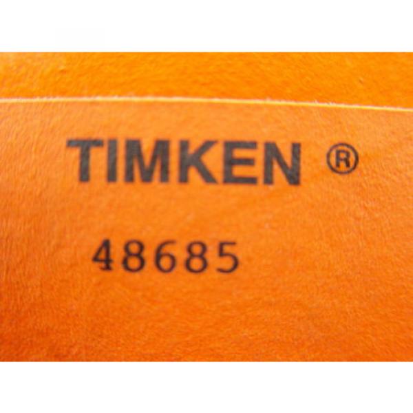 Timken 48685 Tapered Roller Bearing Single Cone Standard Tolerance Straight Bore #2 image