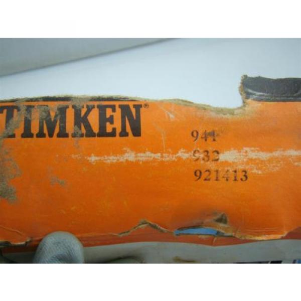 Timken tapered roller bearing 941 932 #4 image